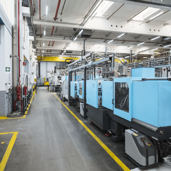 Factory floor equipment.